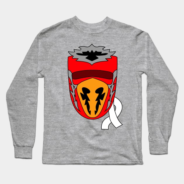 Hayabusa Mask Long Sleeve T-Shirt by Slightly Sketchy